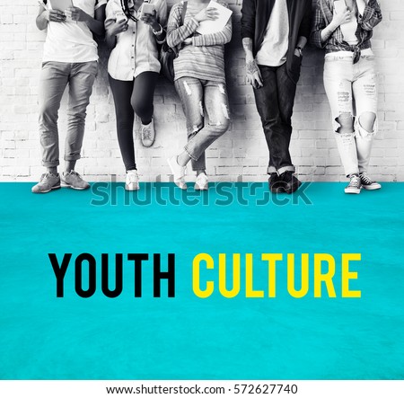 Hipster Freedom Youth Teenager Graphic Word Royalty-Free Stock Photo #572627740