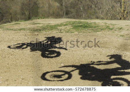 Motocross Shadows