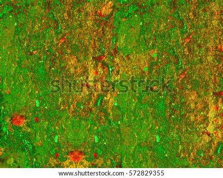 Green, yellow, grunge texture. Background for text
