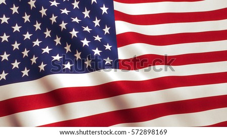 USA American Flag Background Texture.