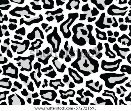 Leopard pattern, vector  illustration 
