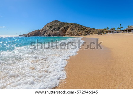 Santa Maria Beach, Cabo San Lucas, Mexico.
