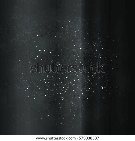 the starry dark deep space with gray gradient