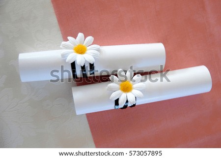 Decoration with flowers