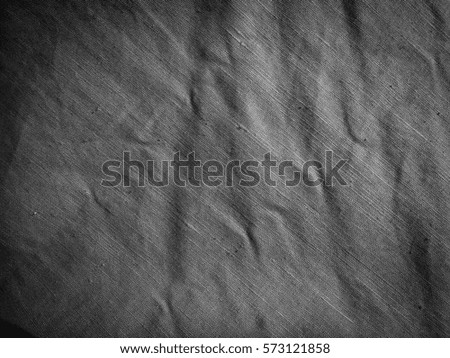 Natural linen surface dark texture background