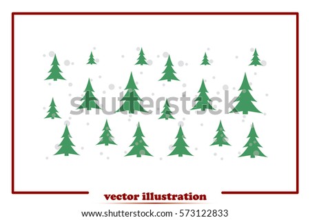 trees icon vector illustration.
