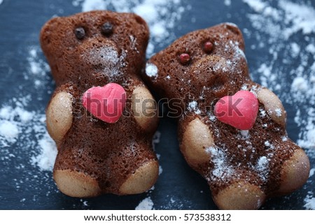 teddy bears; homemade sweets; chocolate; valentine's day; love;