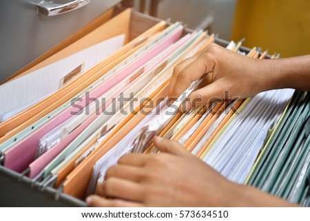 office paper Royalty-Free Stock Photo #573634510