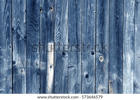 Weathered blue wood wall texture. Abstract background and texture for design