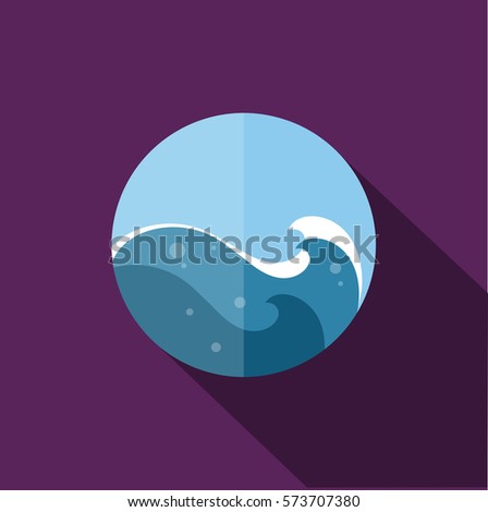 sea water purple