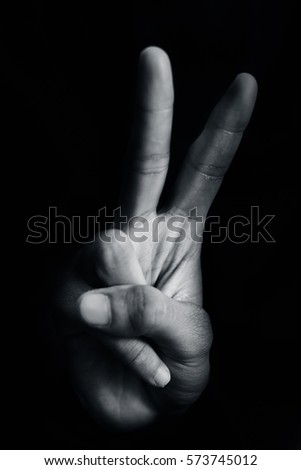 One handed Sign for Number two in American Sign Language (ASL) is the predominant sign language of Deaf communities in the United States and most of anglophone Canada.