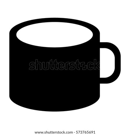 Vector Illustration of Mug Icon
