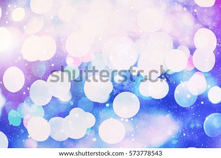 Festive elegant abstract background with bokeh lights and stars 