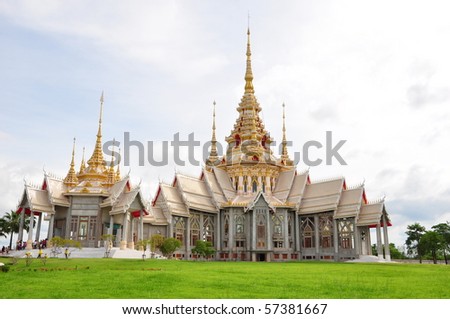 wat luang phor tor in thailand Royalty-Free Stock Photo #57381667