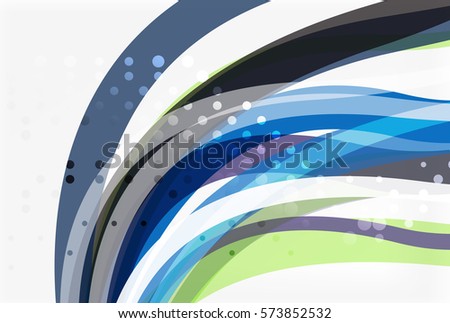 Flowing abstract background. Vector template background for workflow layout, diagram, number options or web design