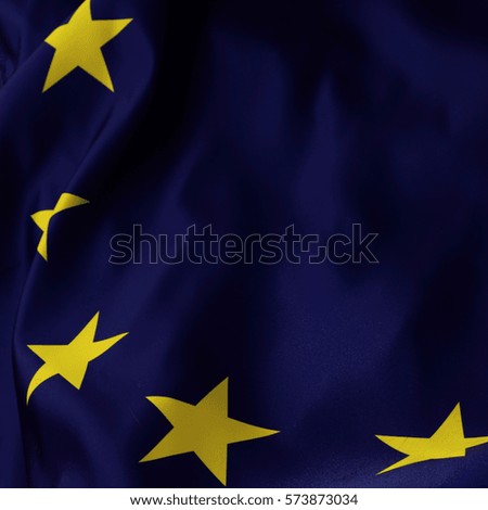 European flag textured background