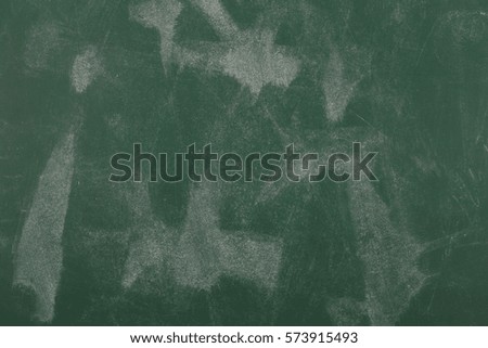 Blank green chalkboard, blackboard texture 