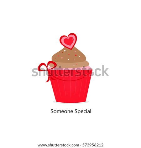 Cupcake - chocolate cherry - Someone Special