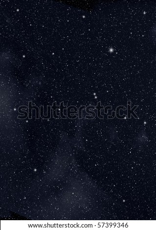 Stars in the space