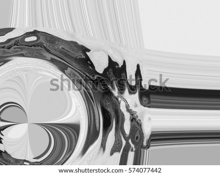 black and white abstractions with different geometric figures, for the design, texture, background