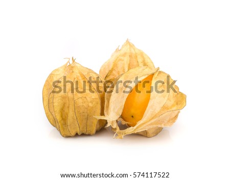 The cape gooseberry is a relative of the tomatillo, also known as poha in Hawaii has a tart tomato flavor and is used for making jam