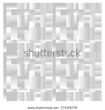 White abstract background vector. Template background for poster. Square pattern illustration