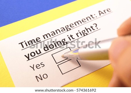 Time management: are you doing it right?