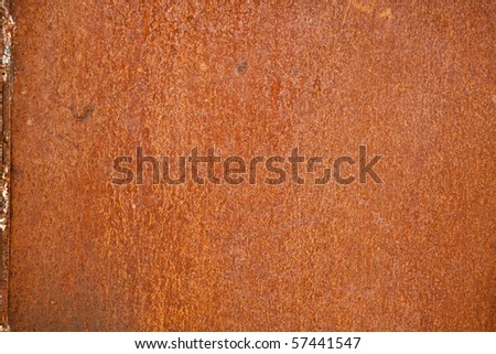 Rusty metal textured background