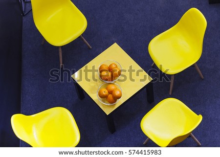 the oranges on the negotiation table