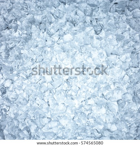 High angle view of heap of man made ice Royalty-Free Stock Photo #574565080