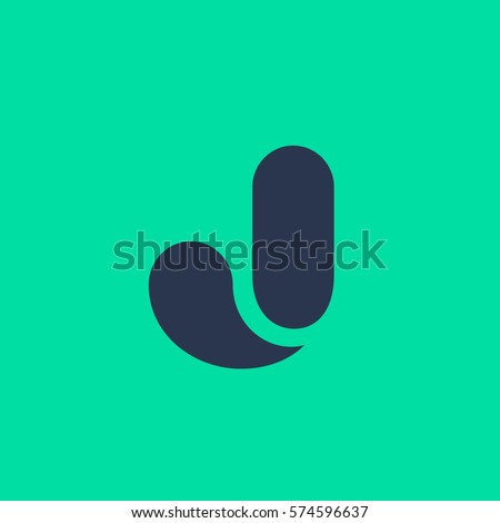 Letter J logo icon design template elements Royalty-Free Stock Photo #574596637
