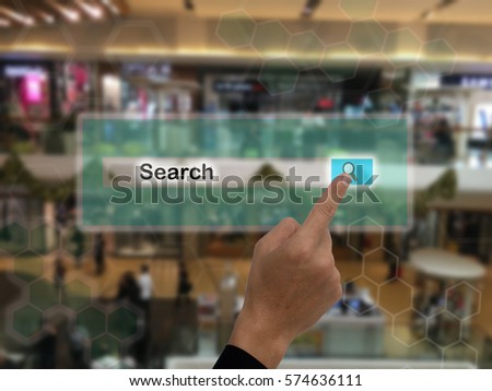 iot, internet of things marketing concepts,smart augmented reality,customer us ar application to search  a product,or anythings,etc in the retail,mall, department store