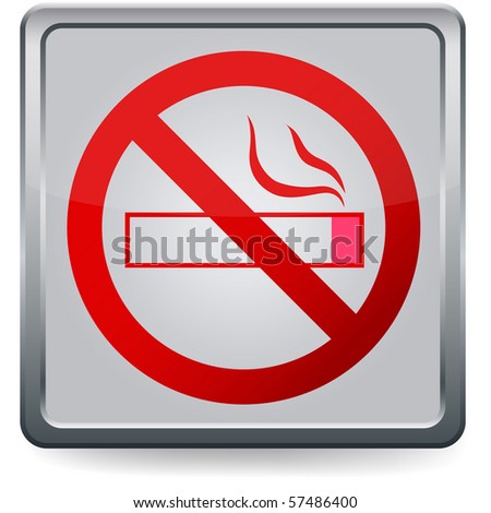 No smoking sign, EPS10 vector