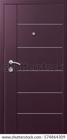 Entrance door (metal door, concept)