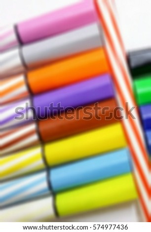 Blur image of colors