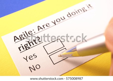 Agile: are you doing it right?