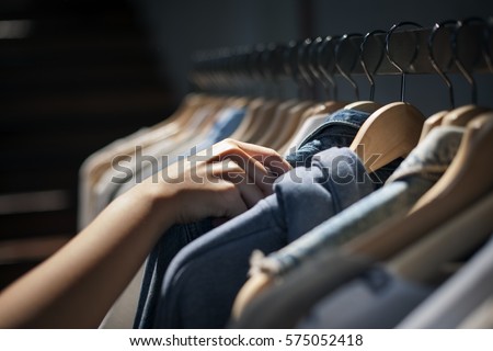 Clothes Shop Costume Dress Fashion Store Style Concept Royalty-Free Stock Photo #575052418