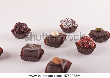 Delicious chocolate set