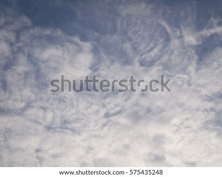 clouds and  Blue sky 