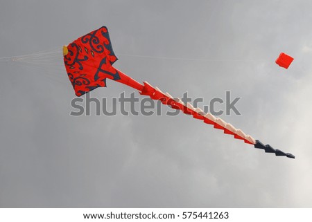 kite in the sky,in Thailand