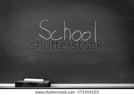 Chalboard chalk board with eraser for student homework school