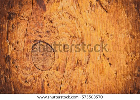 Textures and patterns close up concept. Detailed closeup of brown wooden board texture