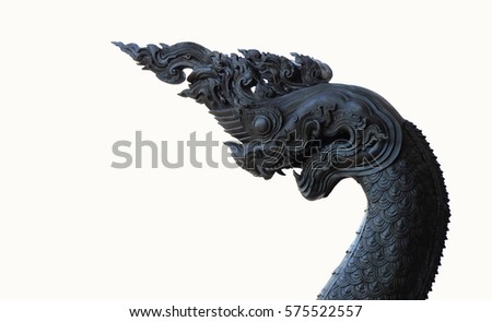 Legendary creature statue, traditional symbol of great, wise, wealthy and prosperity  in Asian