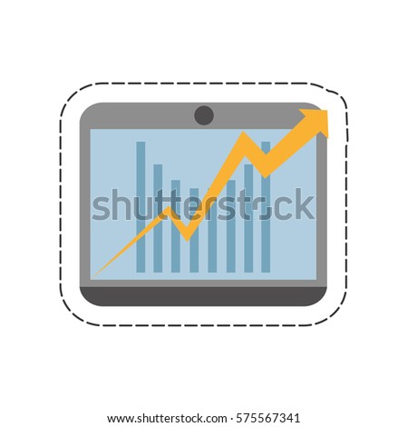 computer business icon design, vector illustration image