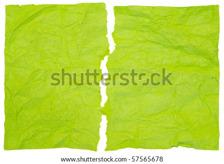 Rip Crumpled Mulberry paper  for text background