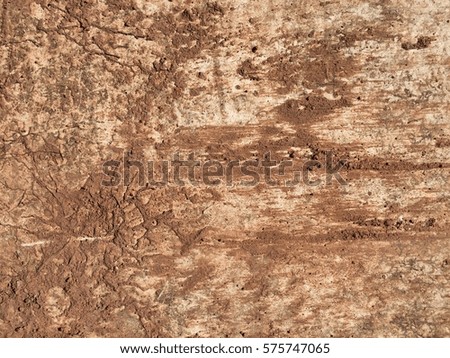 Brown dirty cement wall background texture for backdrop design