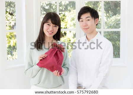 asian couple