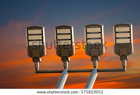 Lamp, led, power led. The global saving treatment.