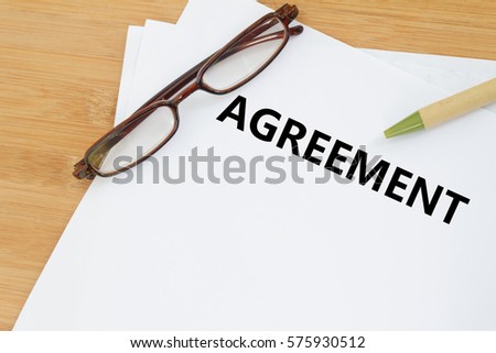 Agreement concept.