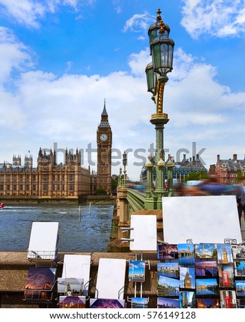 Big Ben London postcards Clock tower in UK images of cards are my own copyright
